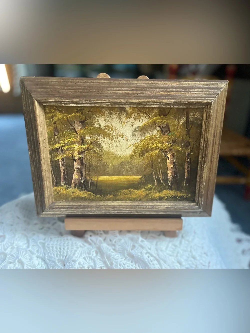 Reproduction Oil on canvas landscape By Phillip Cantrell